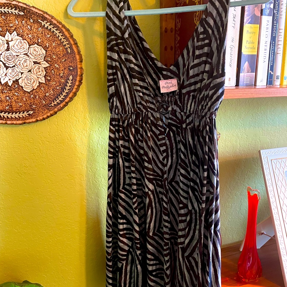 *Sexy* Zebra print Top/mini dress